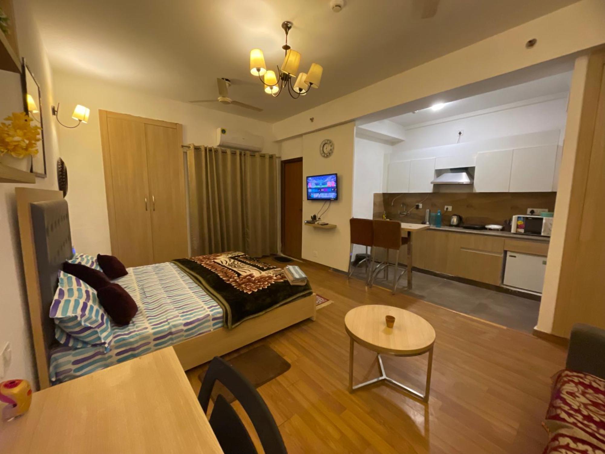 Dream Vibes Studio Apartment Noida Exterior foto